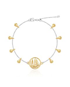 Joma Jewellery Anklet Gold Palm